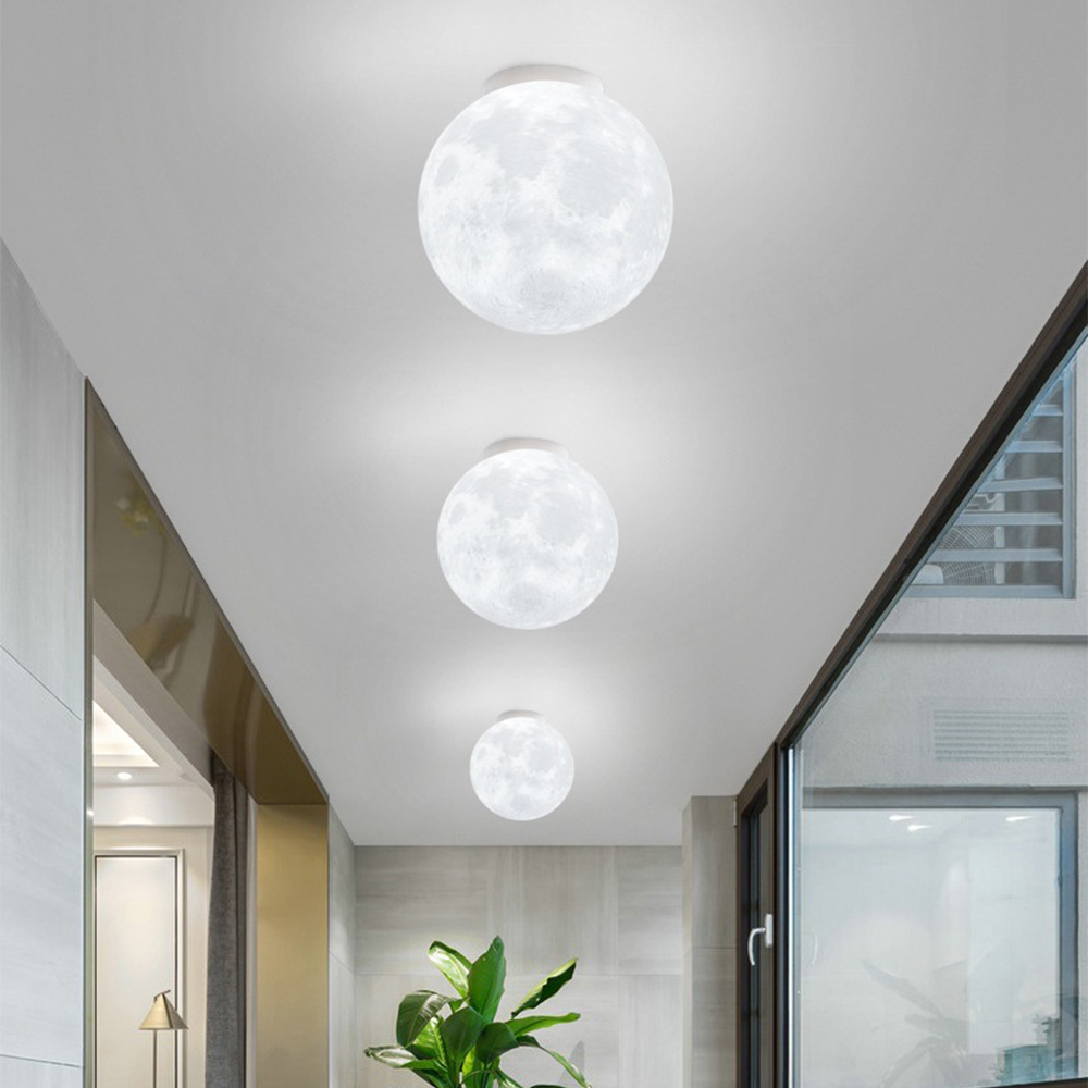 Lunex Moon Design Ceiling Light