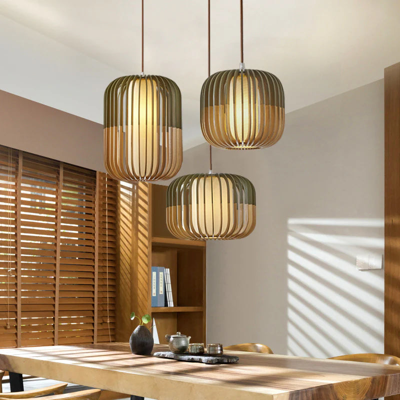 Amaya Wooden Pendant Light