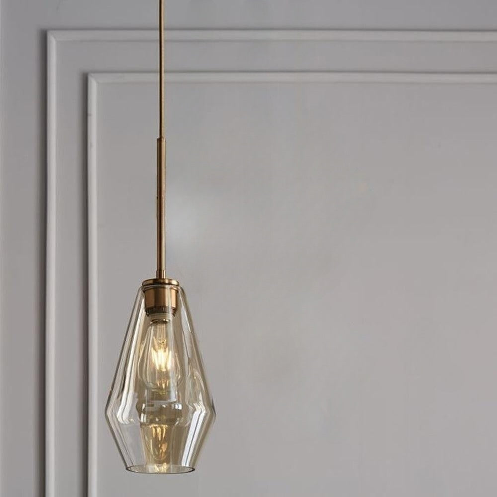 Avenno Diamond Shaped Pendant Light