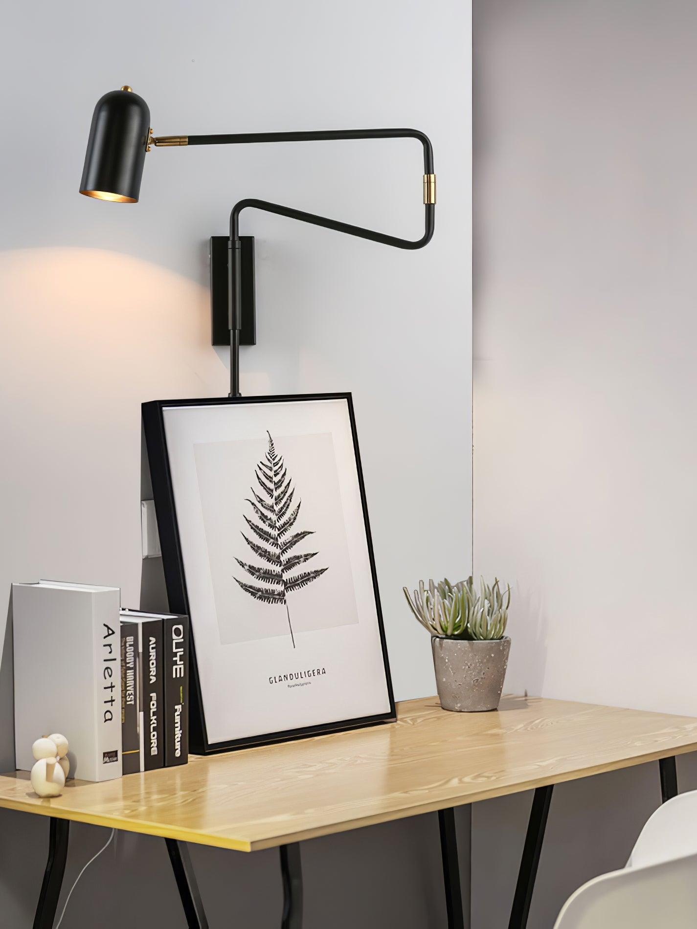 Oake Adjustable Wall Light