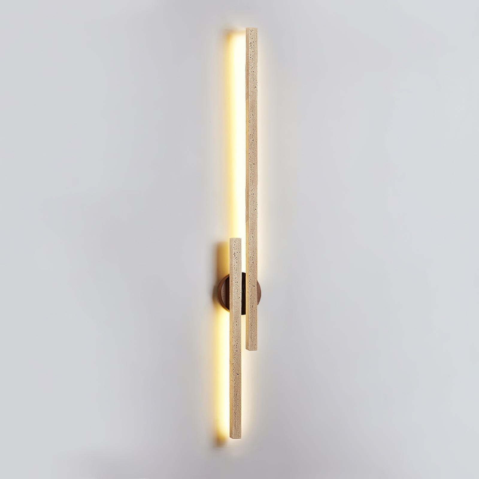 Duo Aemesi Natural Stone Wall Light
