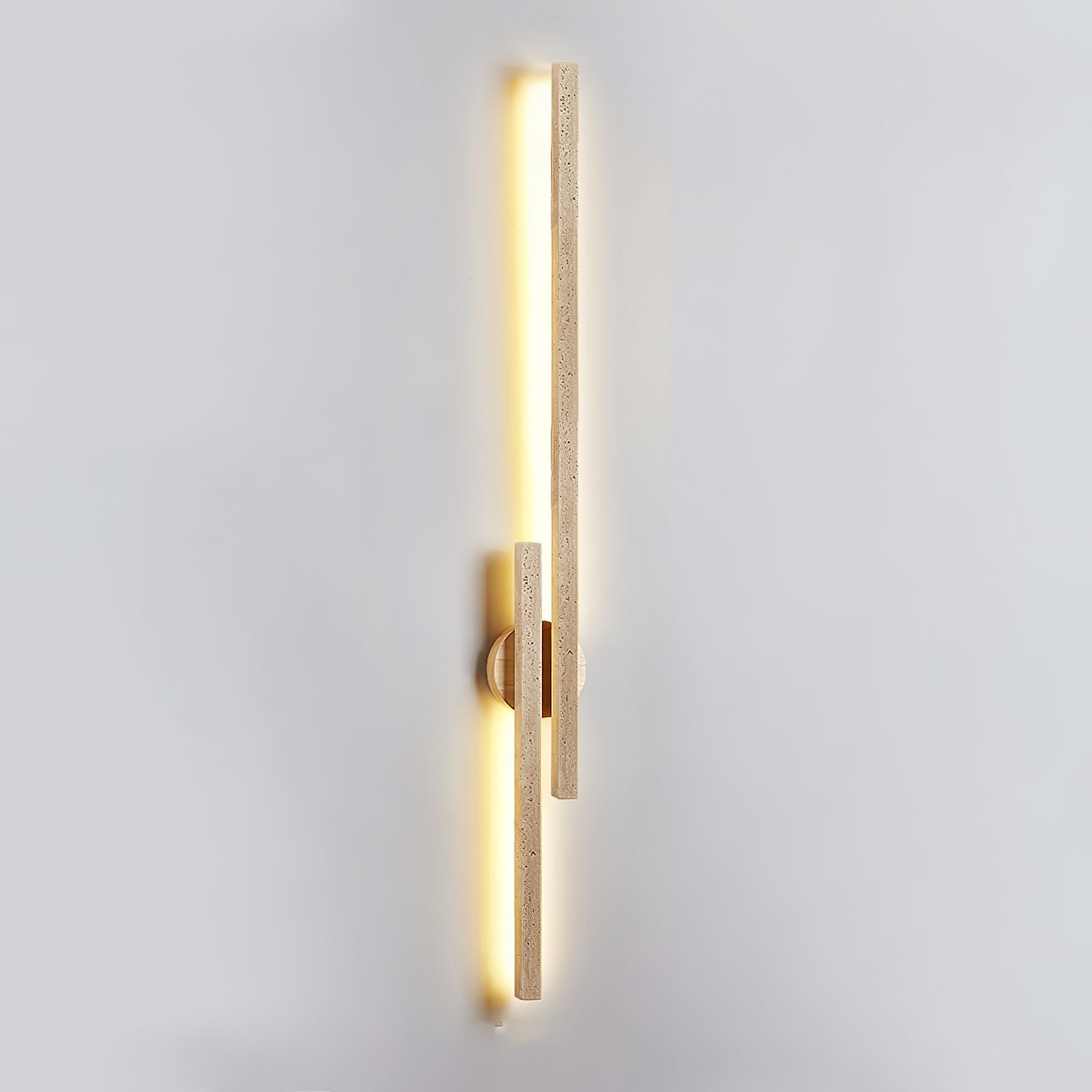 Duo Aemesi Natural Stone Wall Light