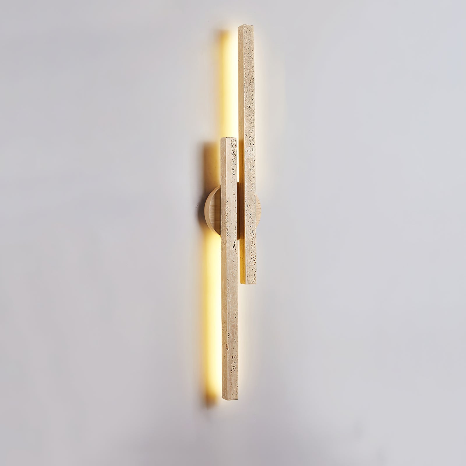 Duo Aemesi Natural Stone Wall Light