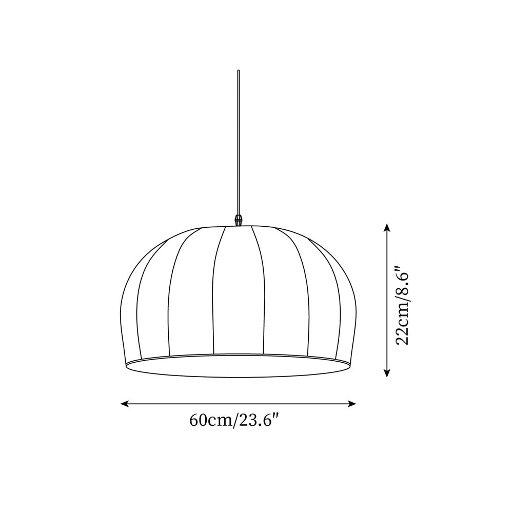 Delorin Japandi Pendant Light