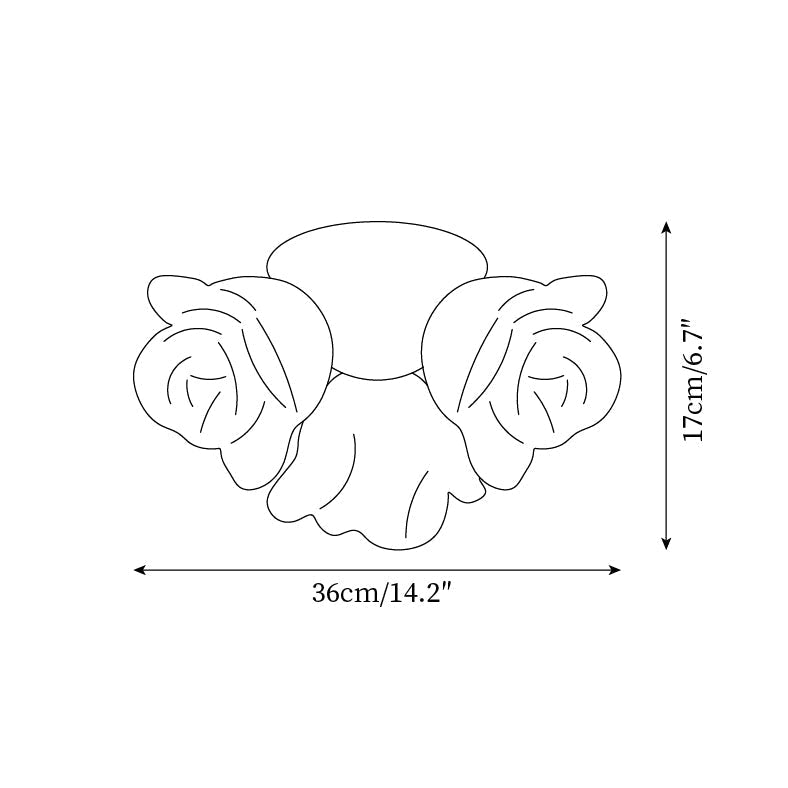 Alysa Flower Ceiling Light