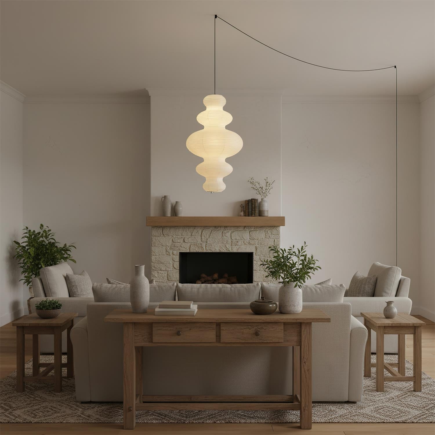 Loxoyn Plug In Pendant Light