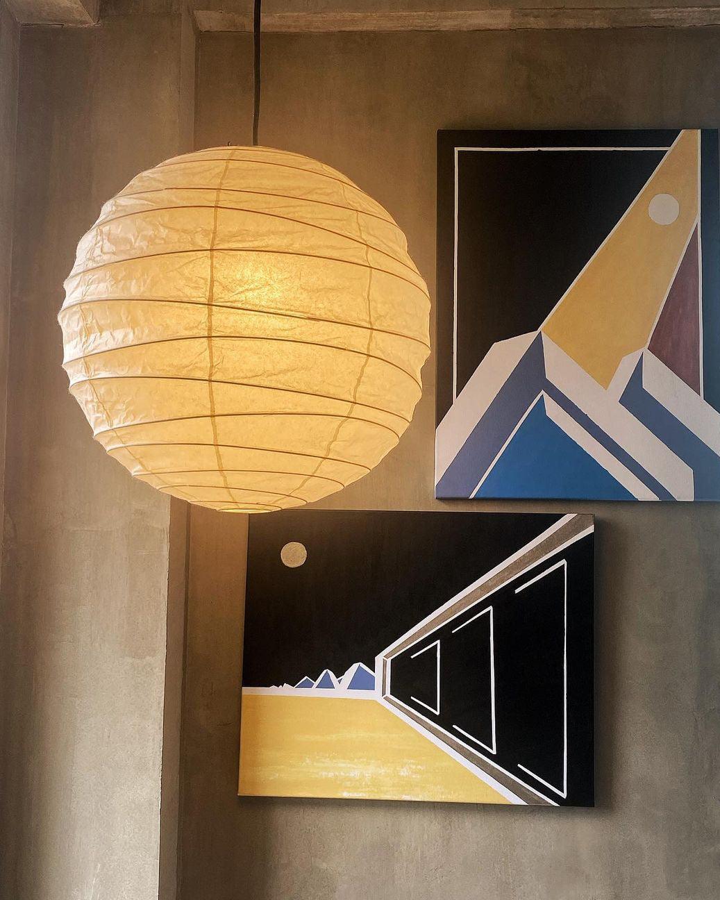 Yarmereia Paper Pendant Light