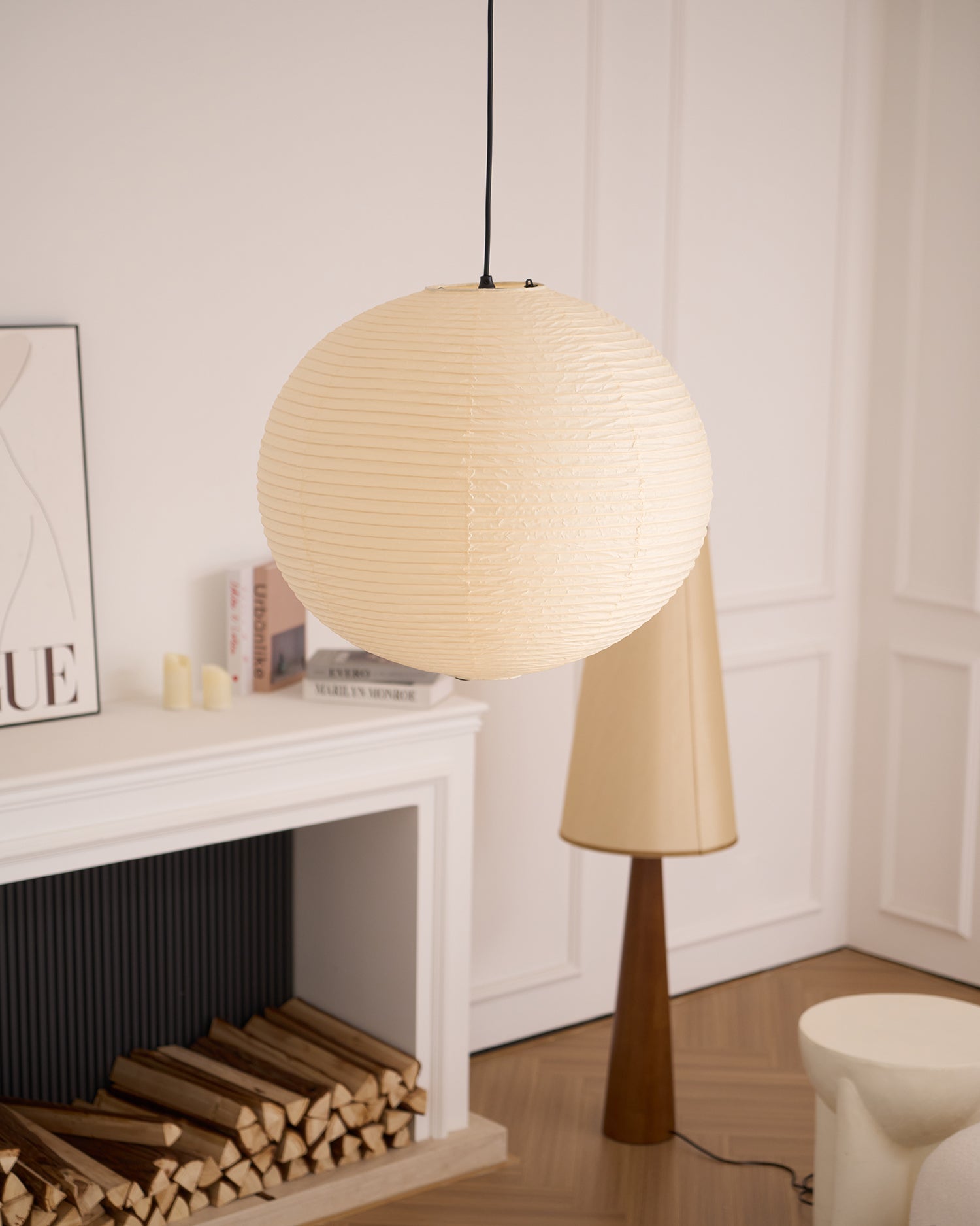 Delmi Paper Pendant Light