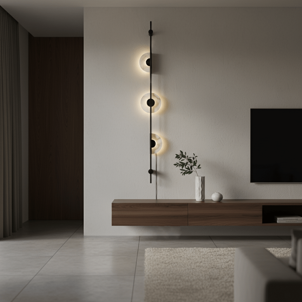 Duelsy Vertical Wall Light With Plug