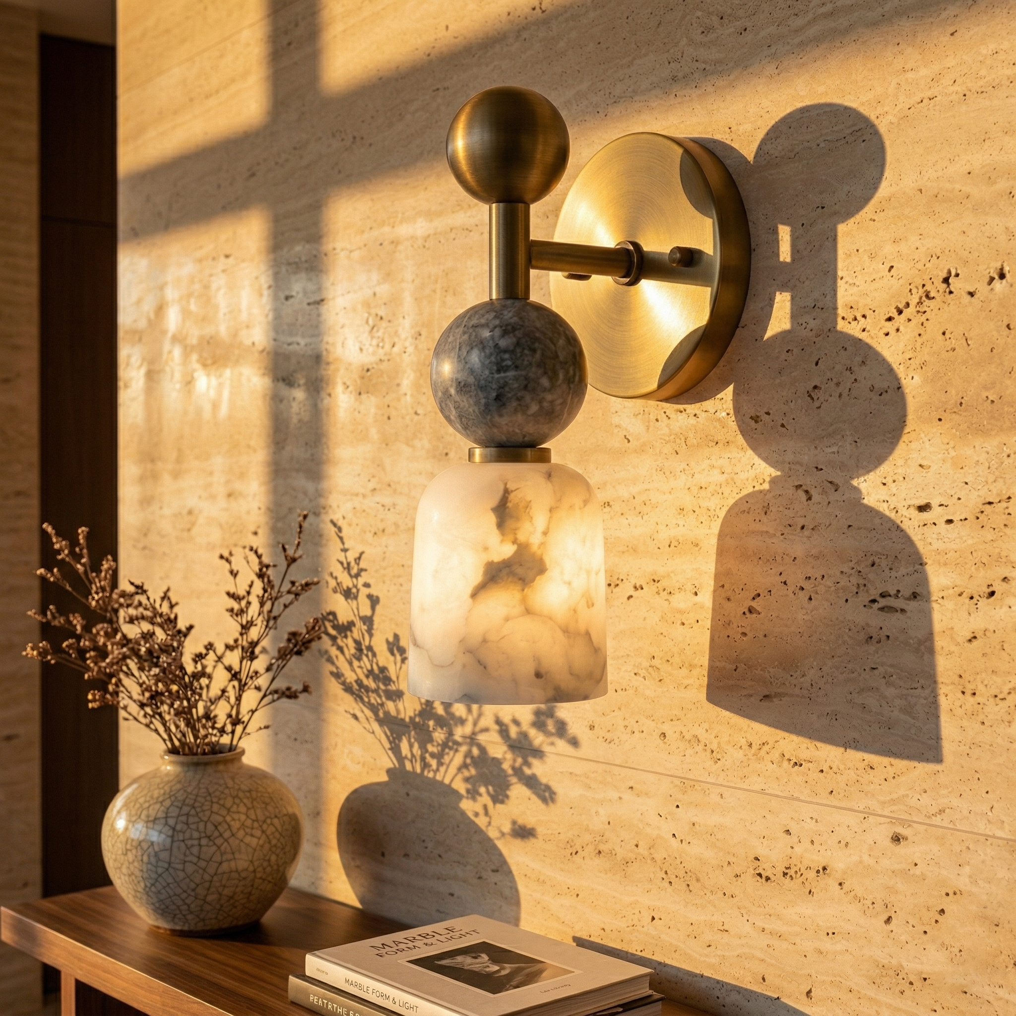 Yareror Sculptural Wall Light