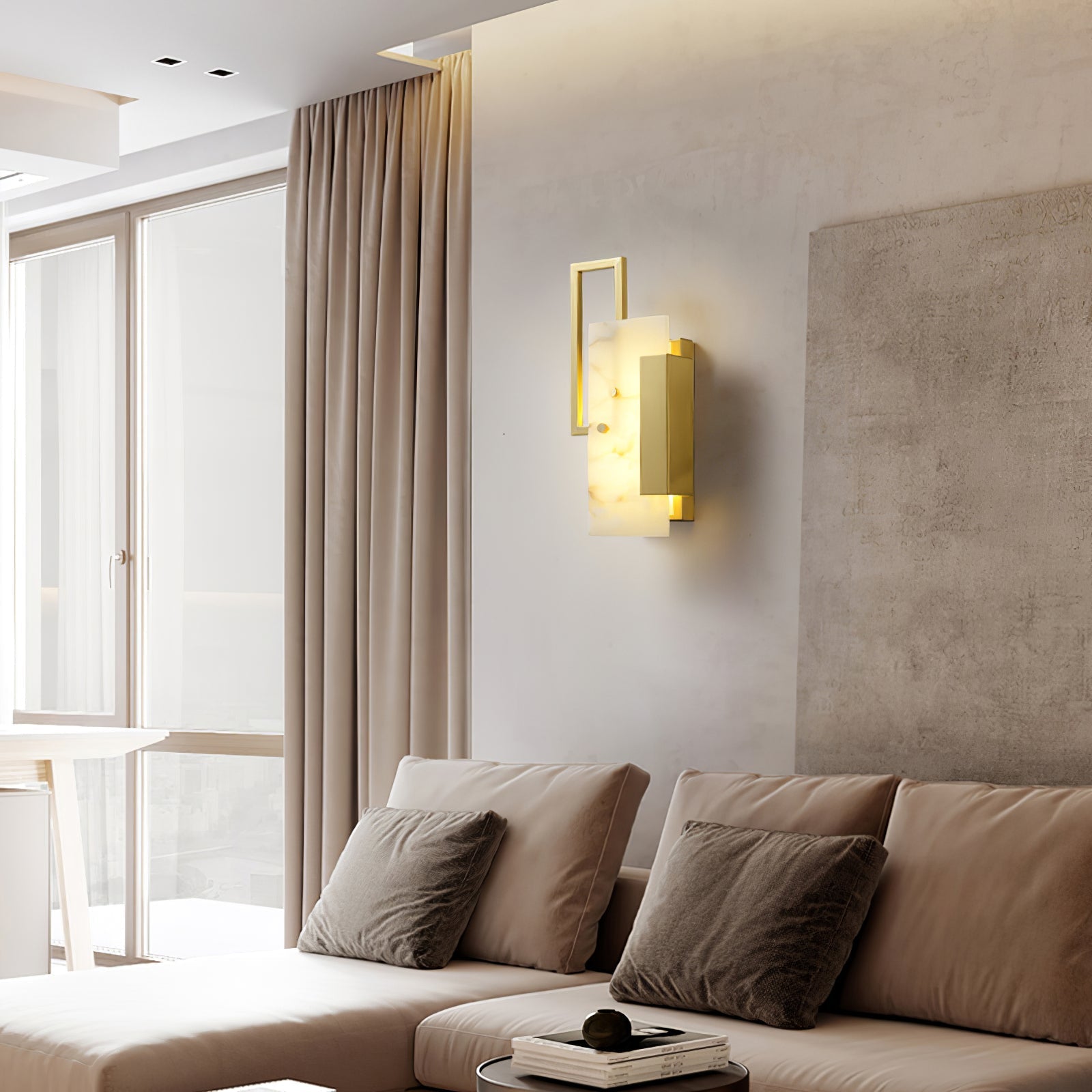 Tomeha Alabaster Wall Light
