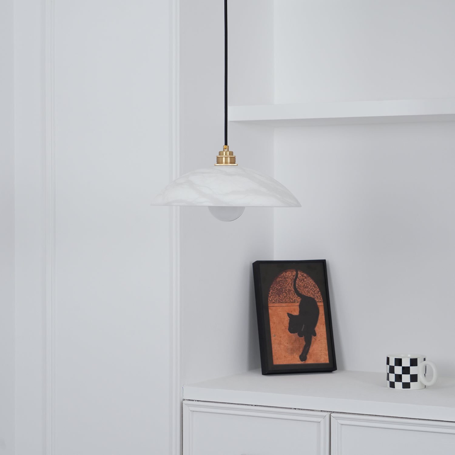 Mesaso Alabaster Pendant Light