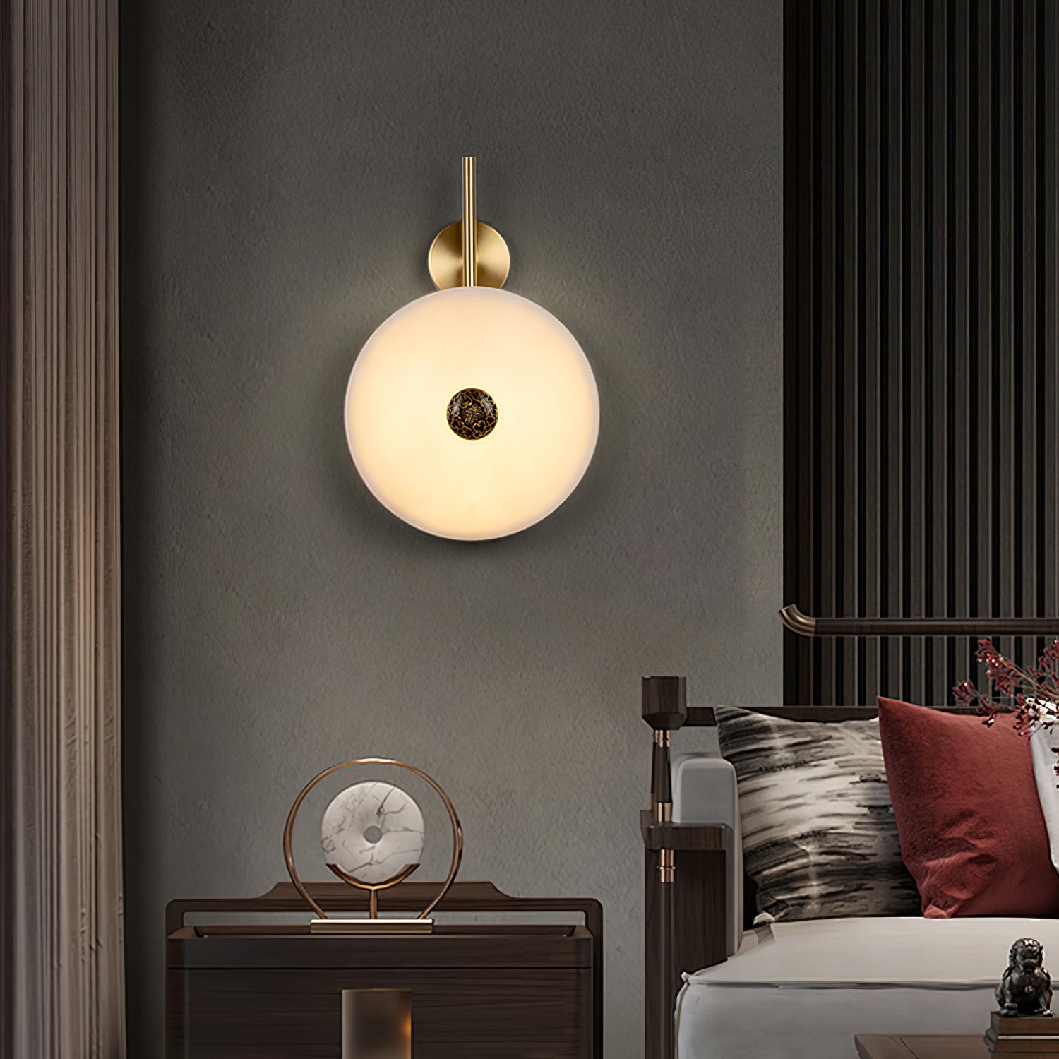 Mesona Alabaster Wall Light