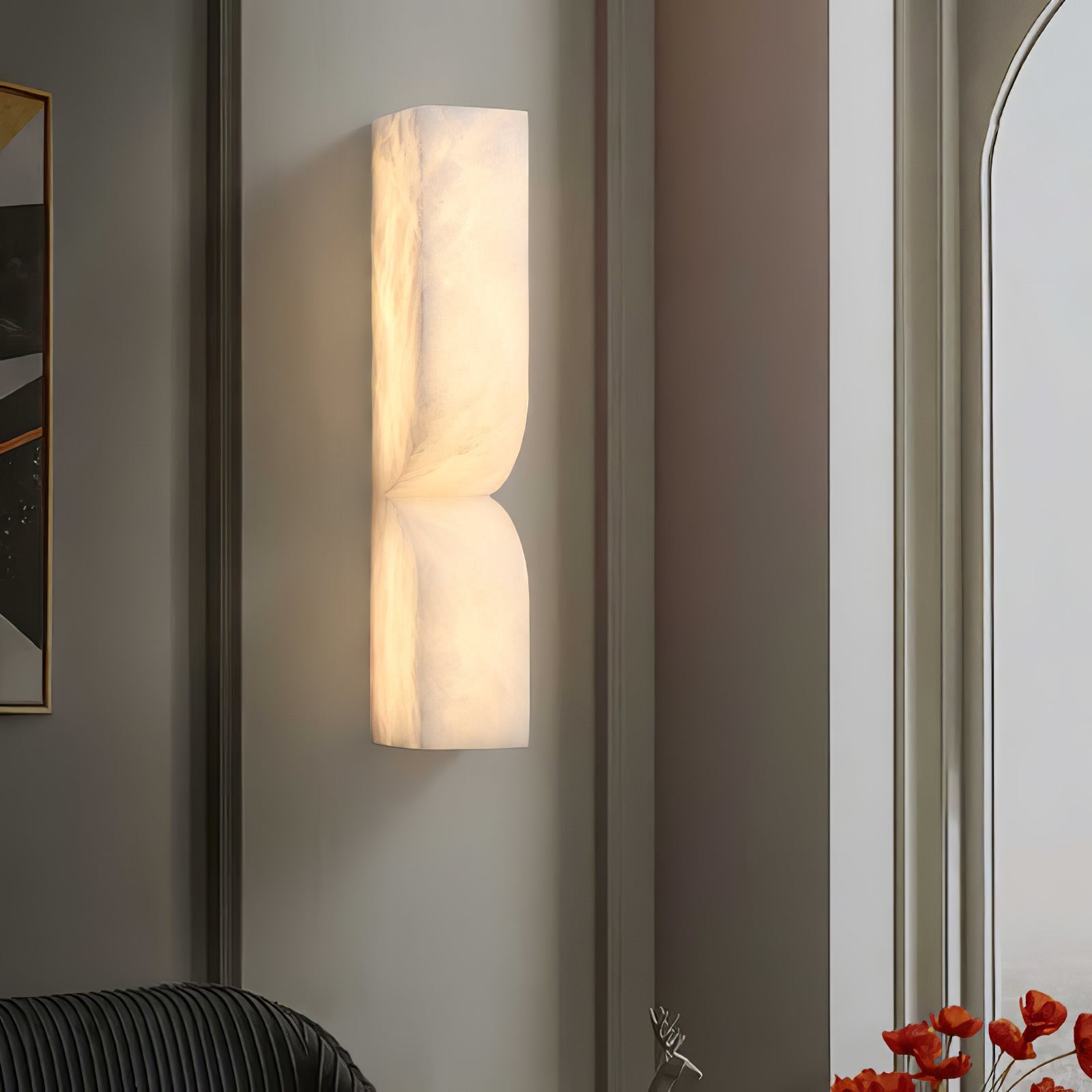 Haria Alabaster Wall Light