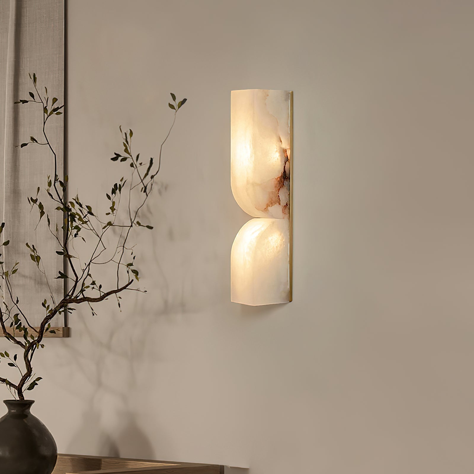 Haria Alabaster Wall Light