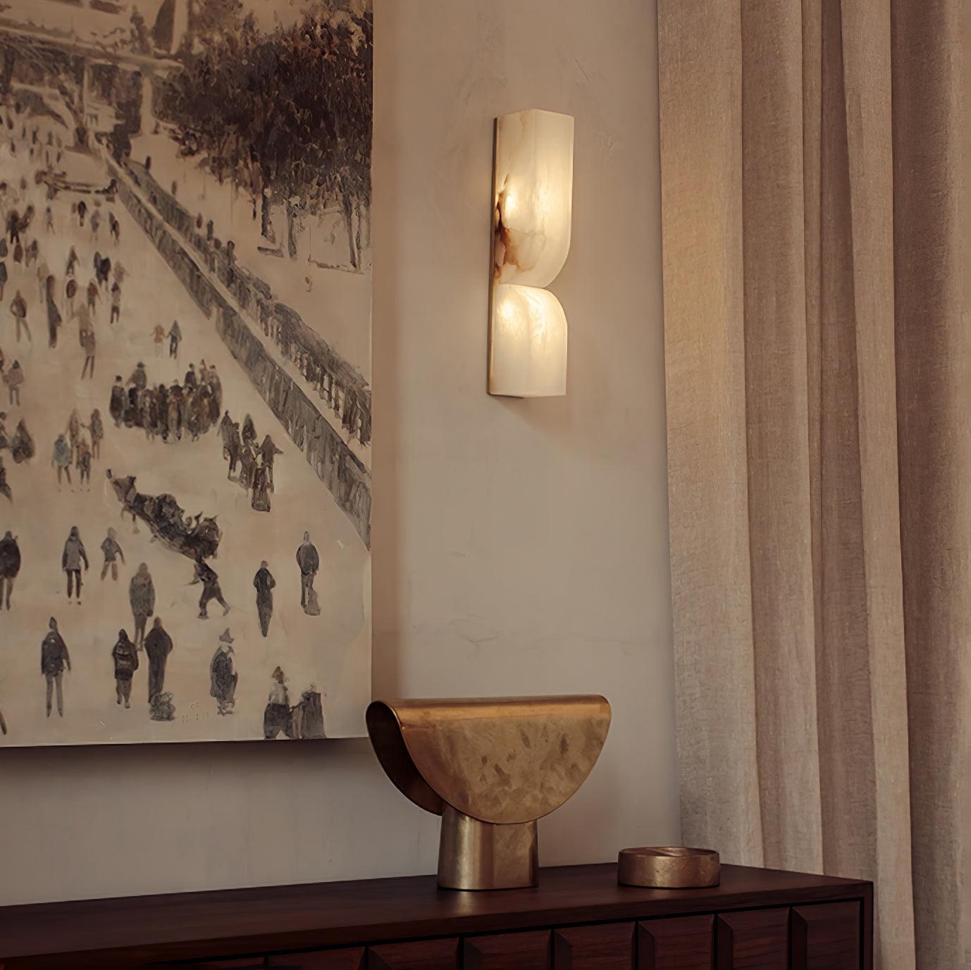 Haria Alabaster Wall Light