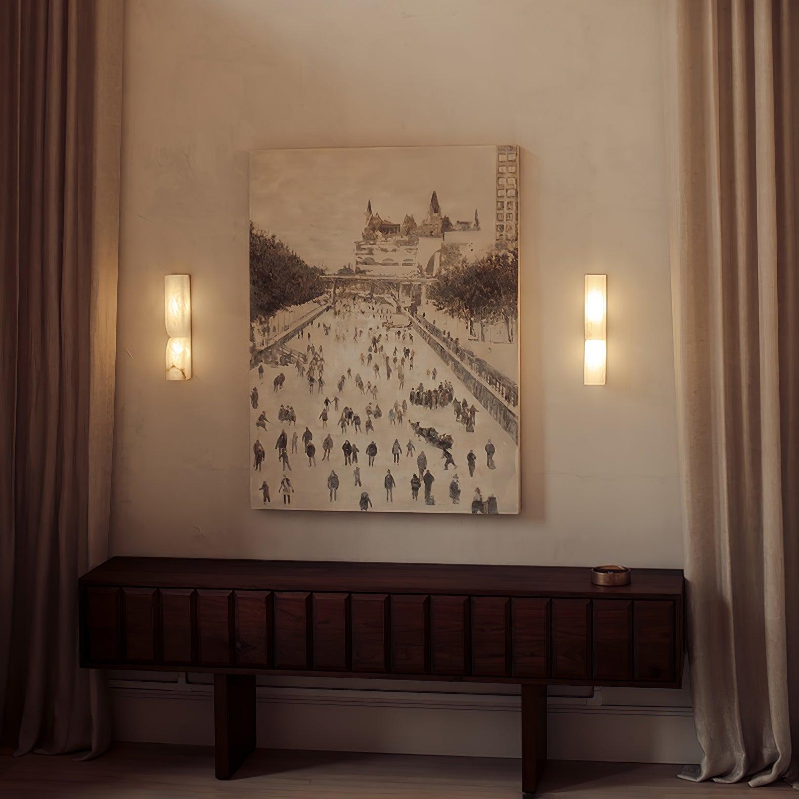 Haria Alabaster Wall Light