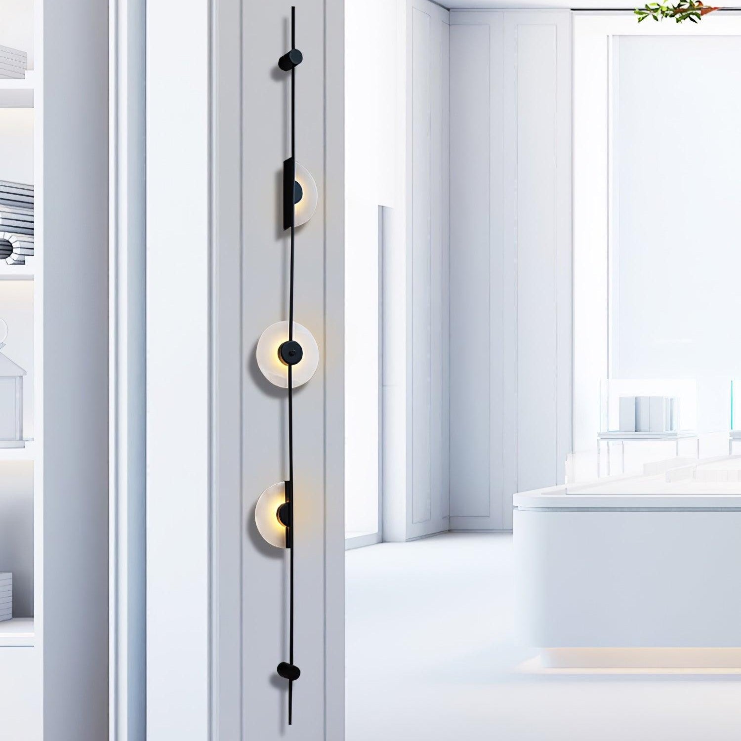 Duelsy Vertical Wall Light With Plug
