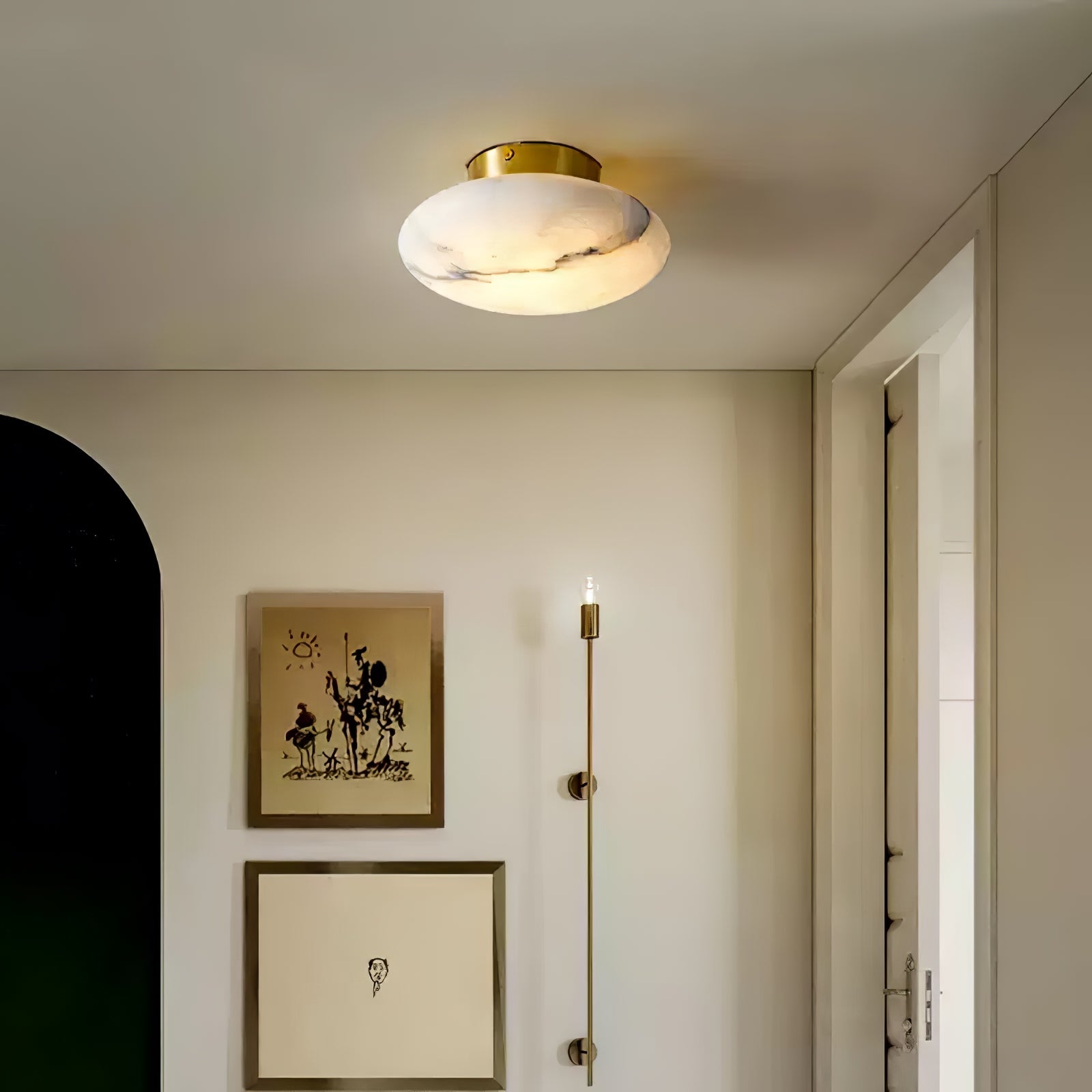Ovval Ceiling Light