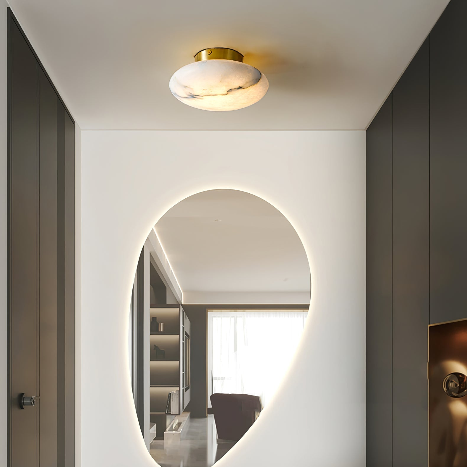 Ovval Ceiling Light