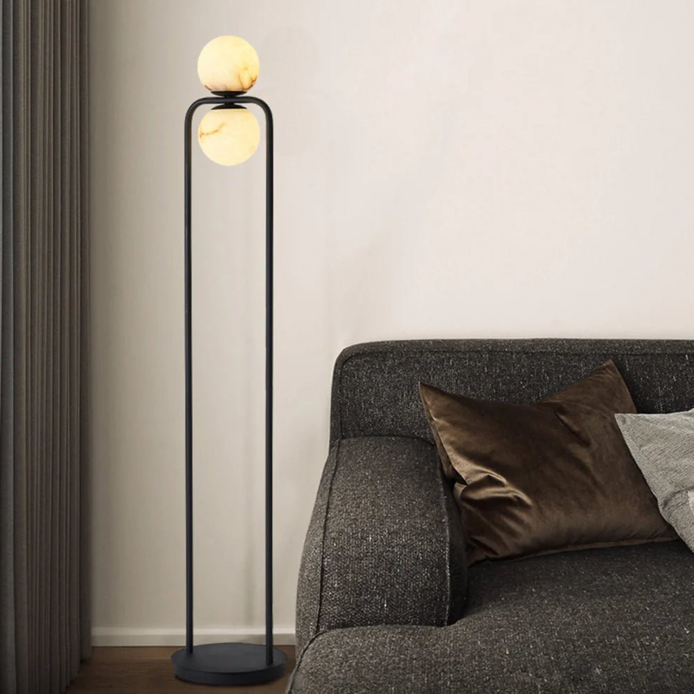 Torisca Alabaster Floor Lamp