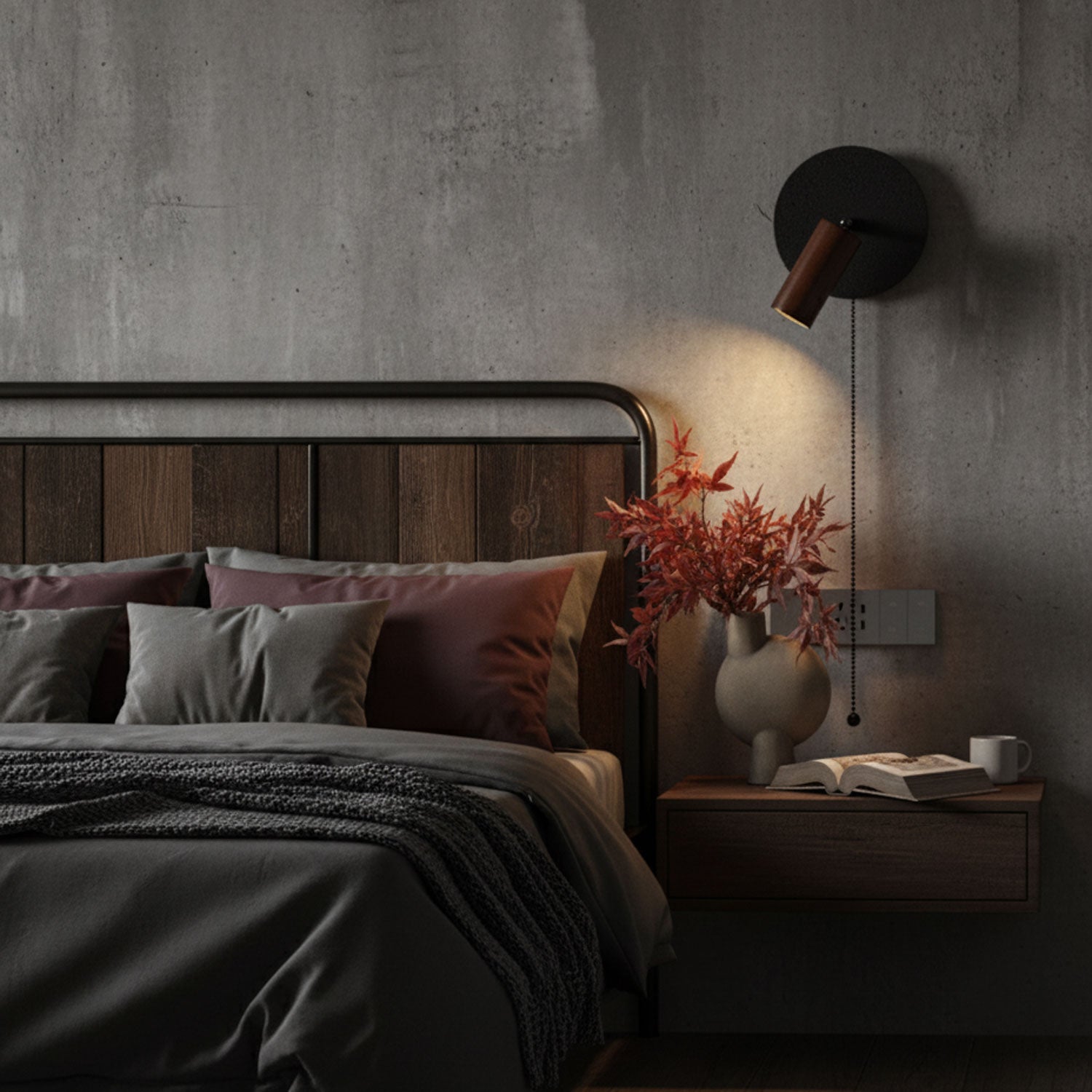 Alensi Natural Stone Wall Light