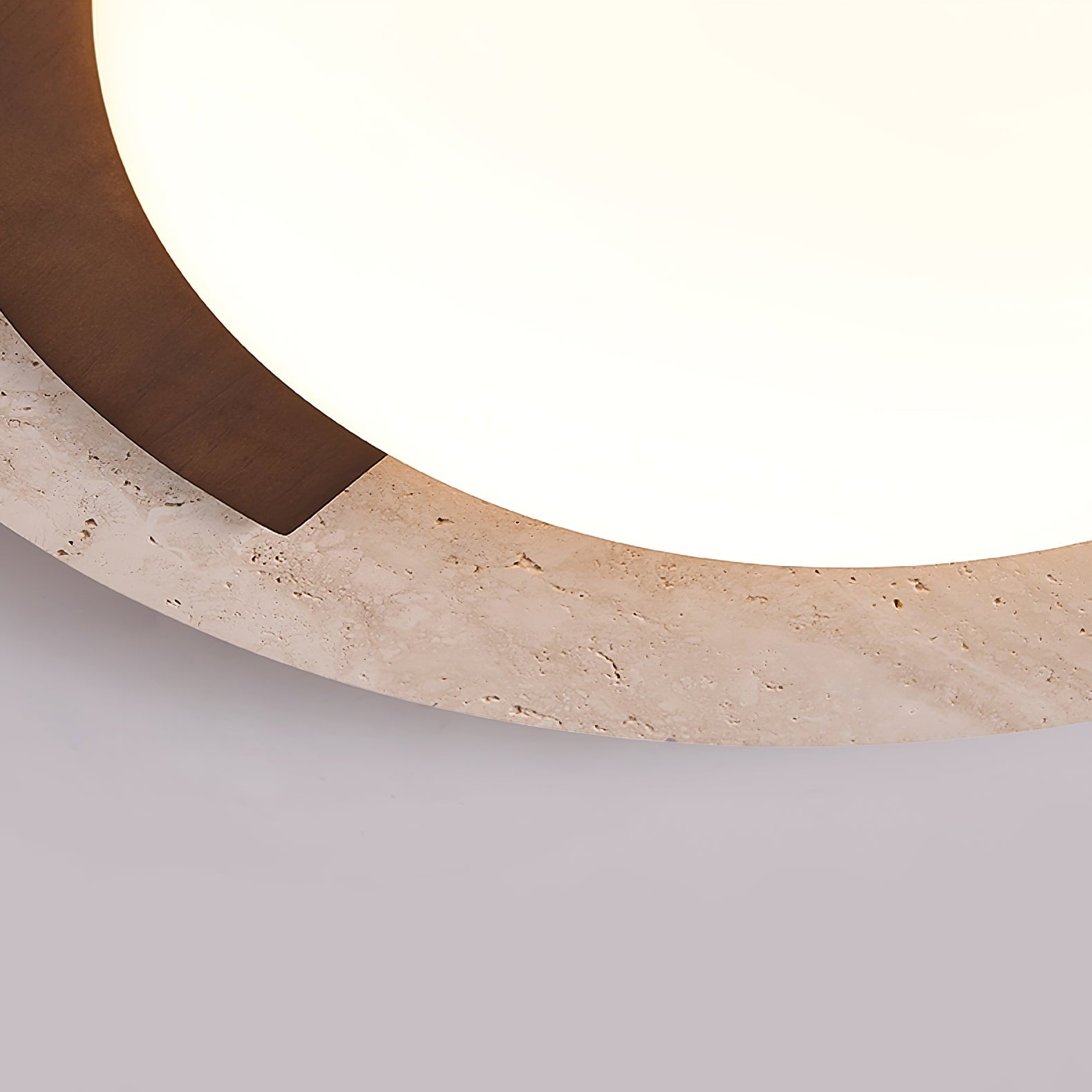 Zalerico Natural Stone Ceiling Light