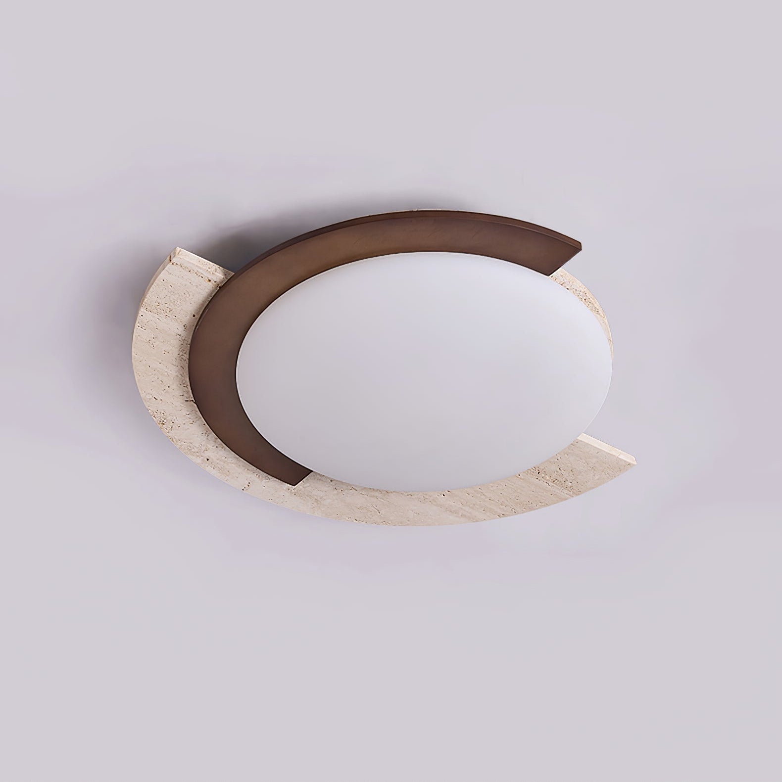 Zalerico Natural Stone Ceiling Light