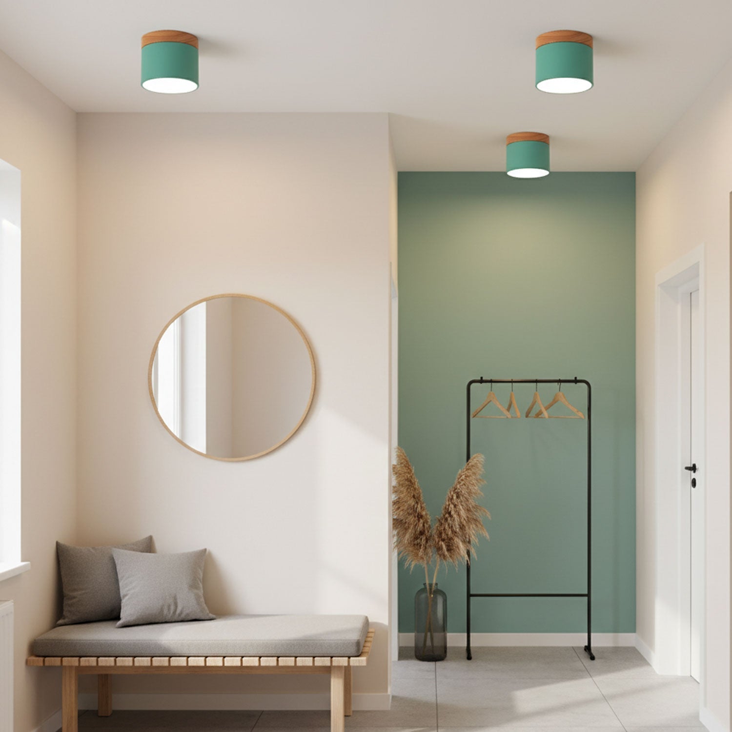 Amfi Cylinder Spotlight Ceiling Light