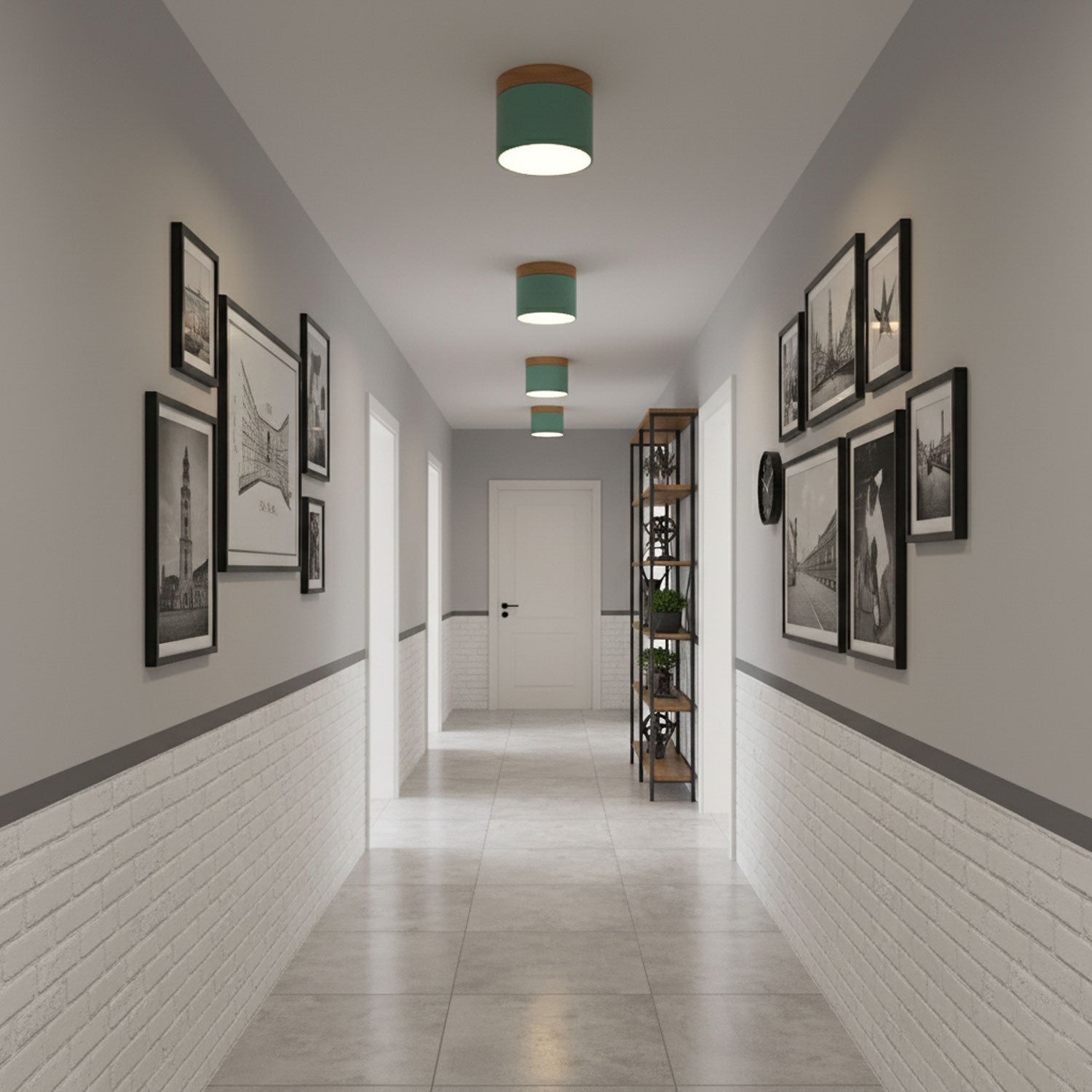 Amfi Cylinder Spotlight Ceiling Light