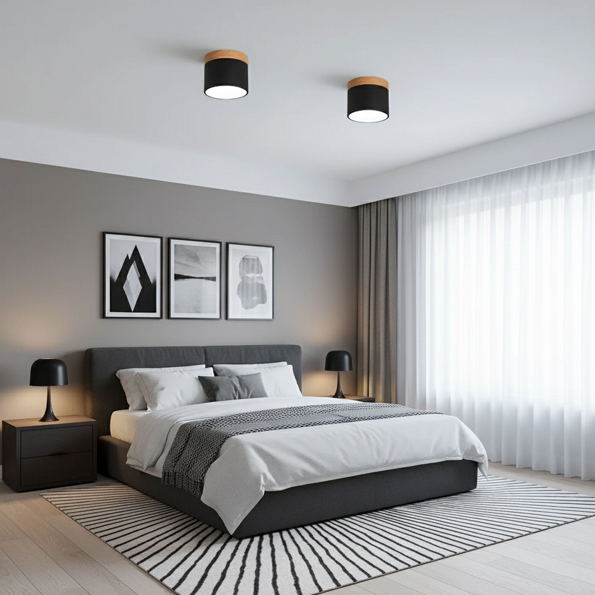 Amfi Cylinder Spotlight Ceiling Light