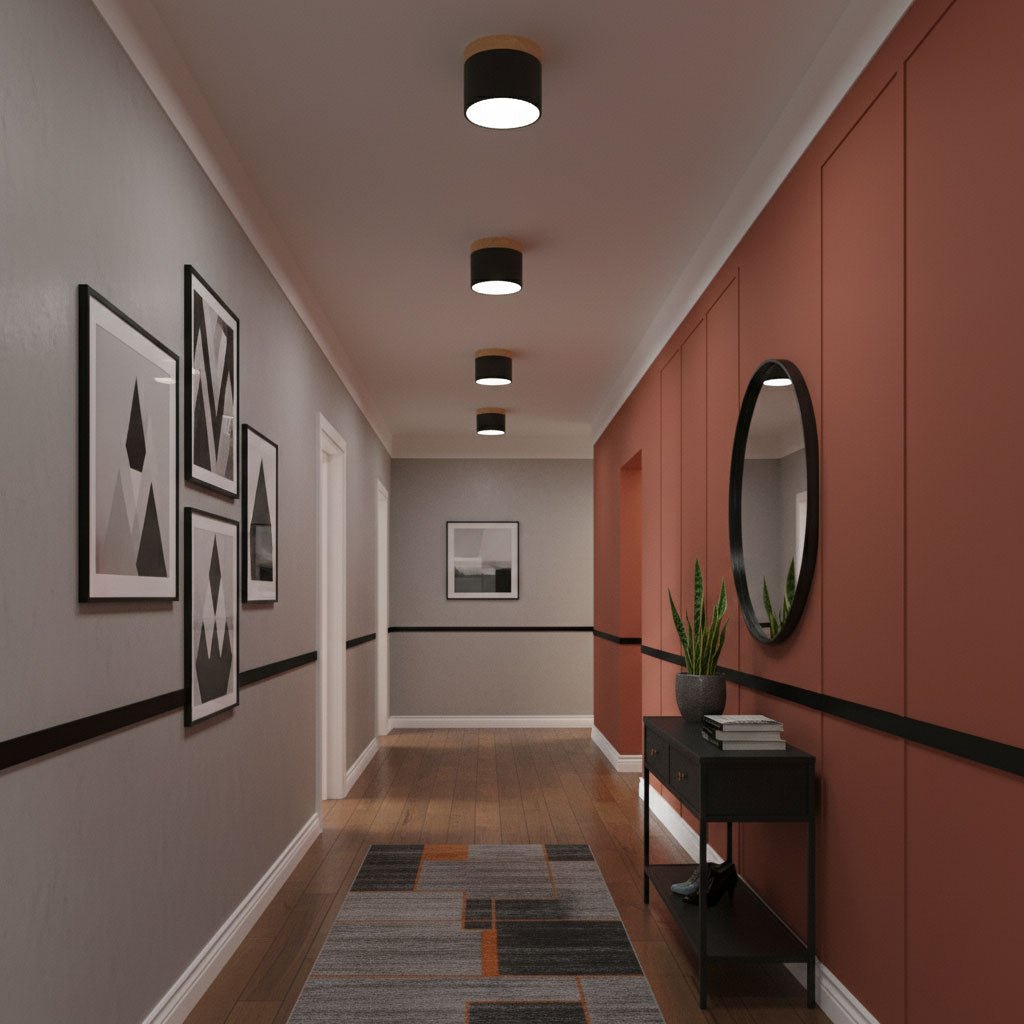 Amfi Cylinder Spotlight Ceiling Light