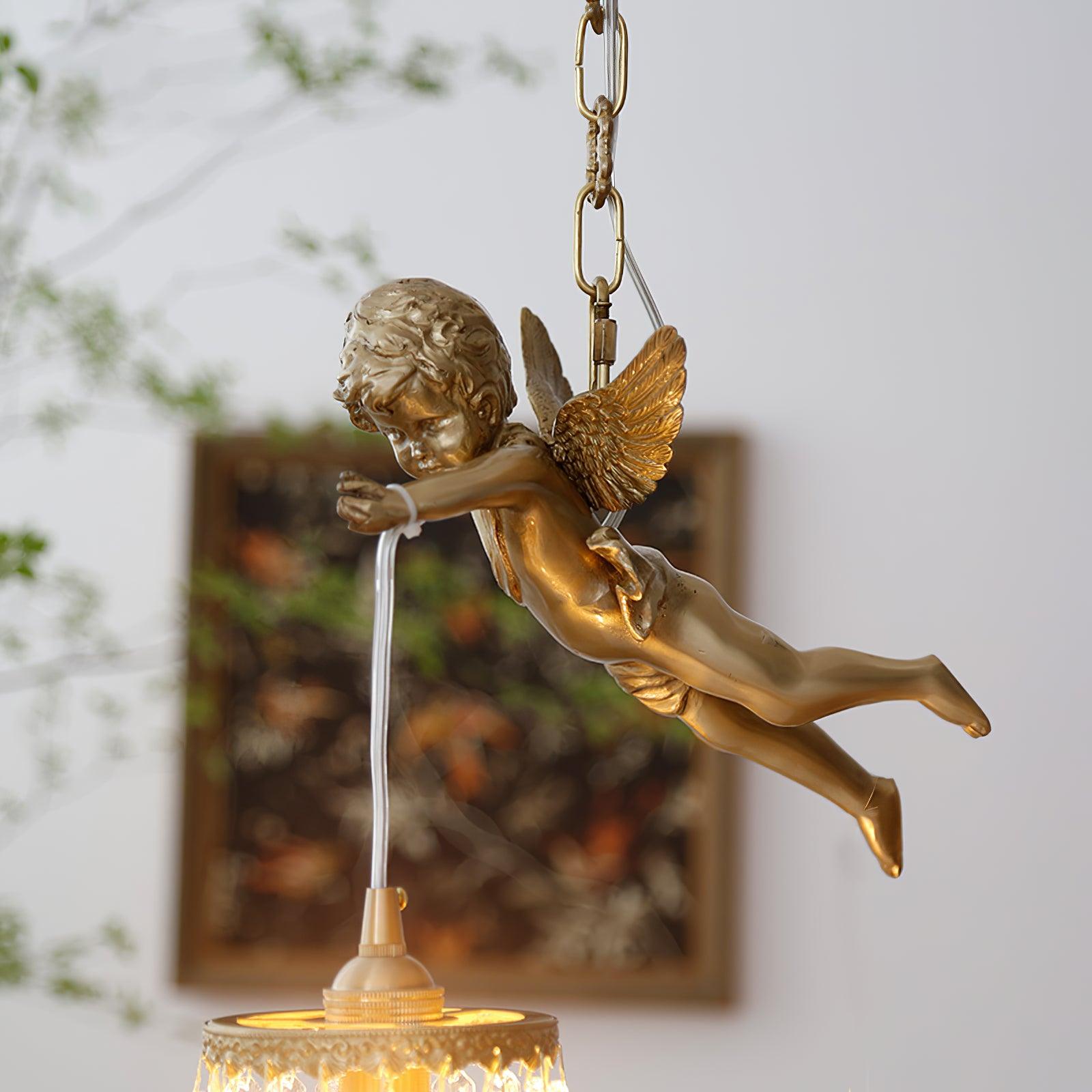 Floating Angel Pendant Light