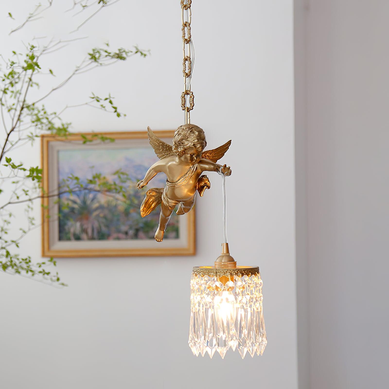 Floating Angel Pendant Light
