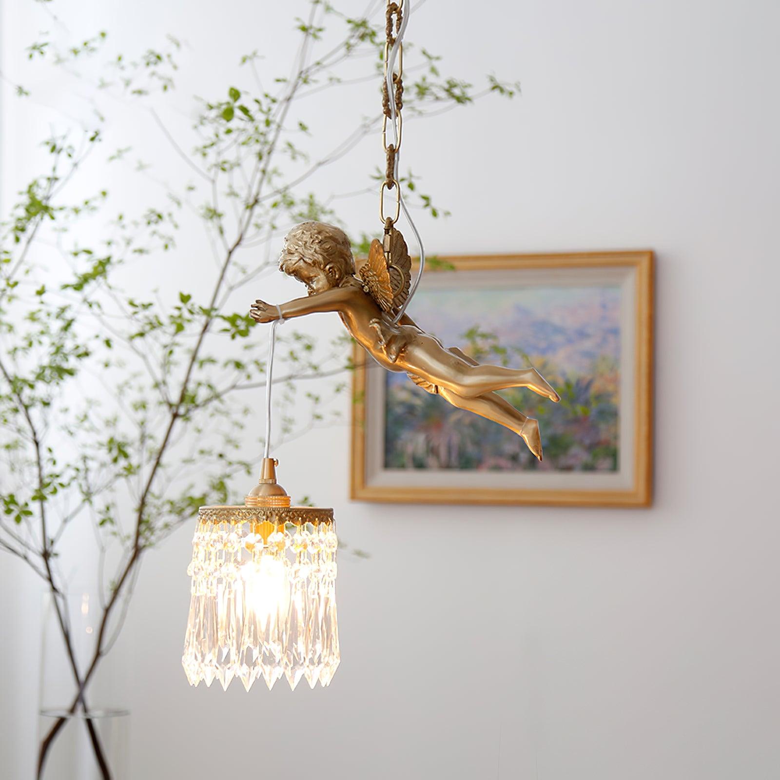 Floating Angel Pendant Light