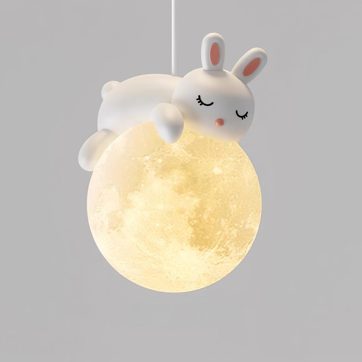 Reclining Panda Pendant Light