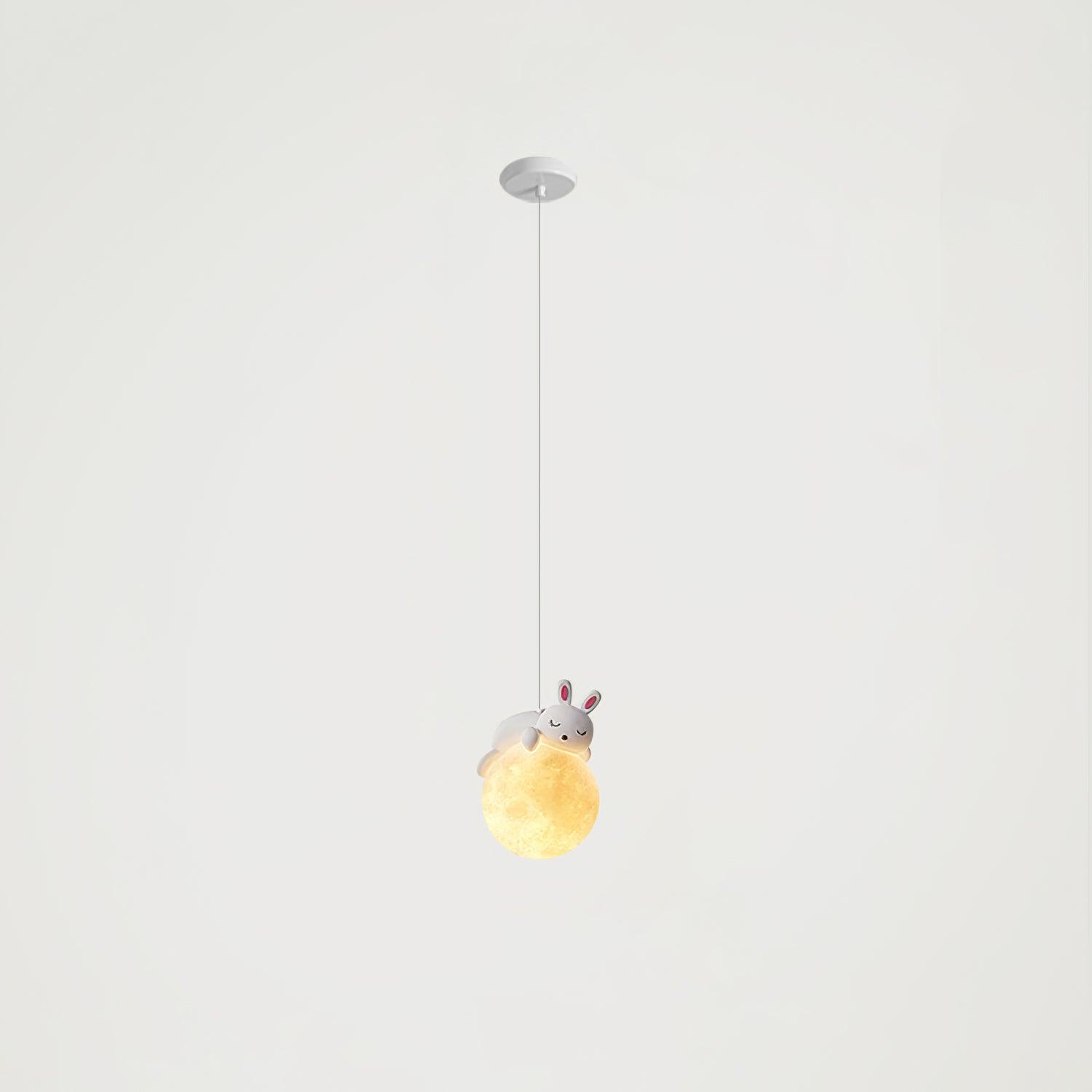 Reclining Panda Pendant Light
