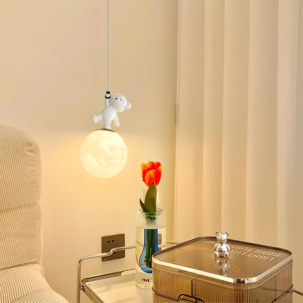 Standing Panda Pendant Light