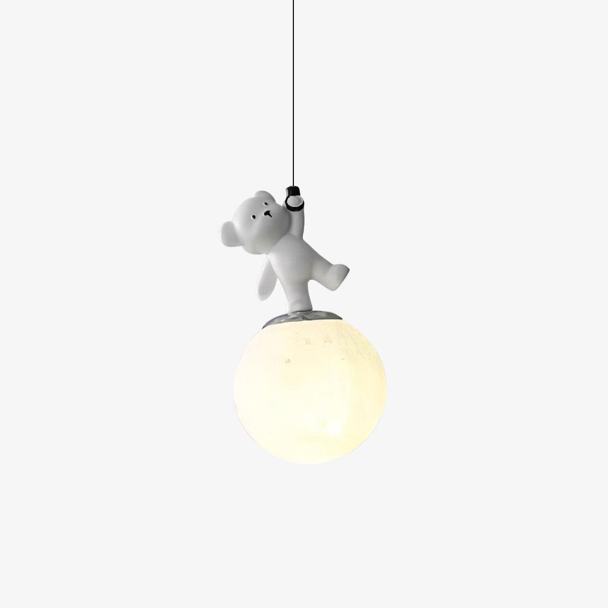 Standing Panda Pendant Light
