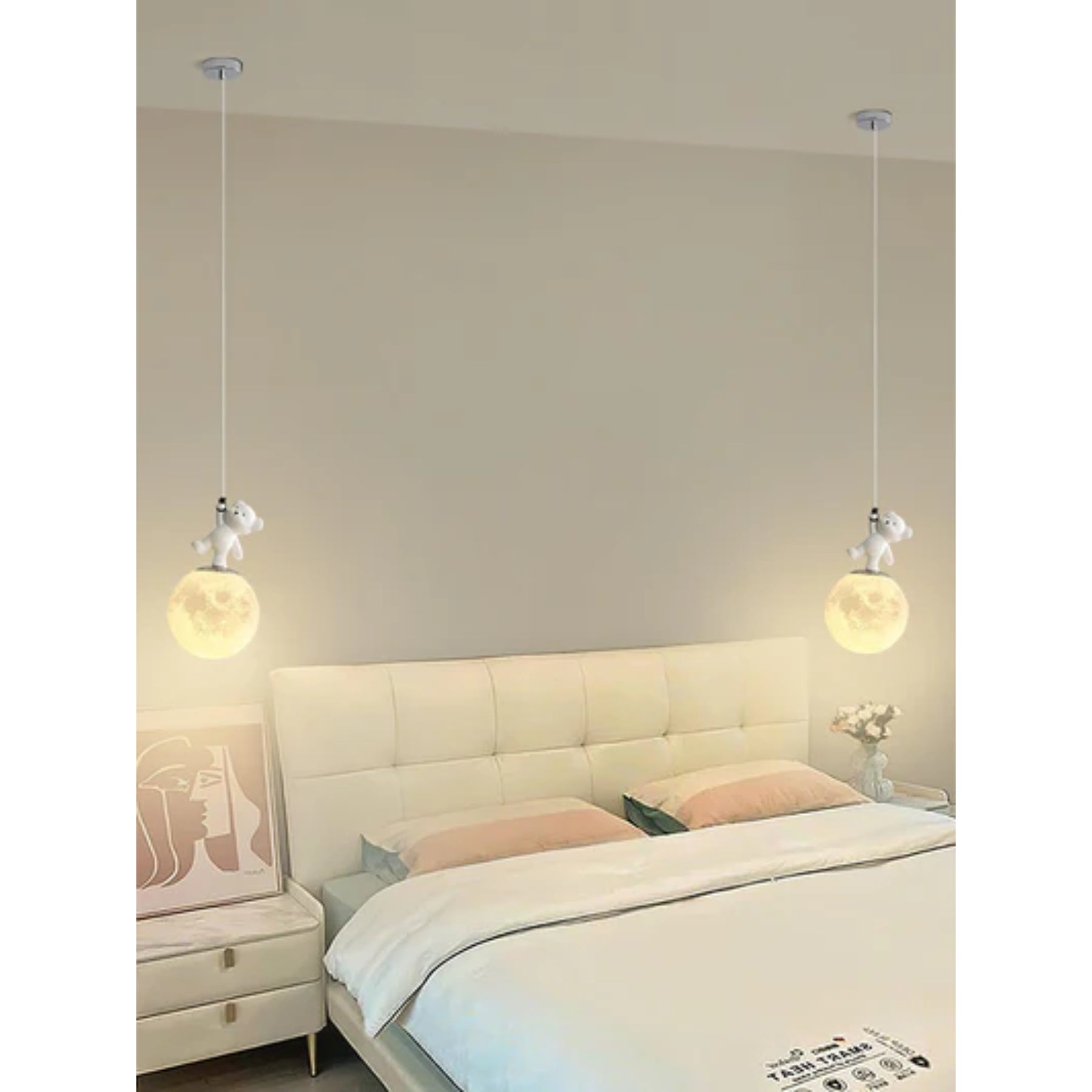 Standing Panda Pendant Light