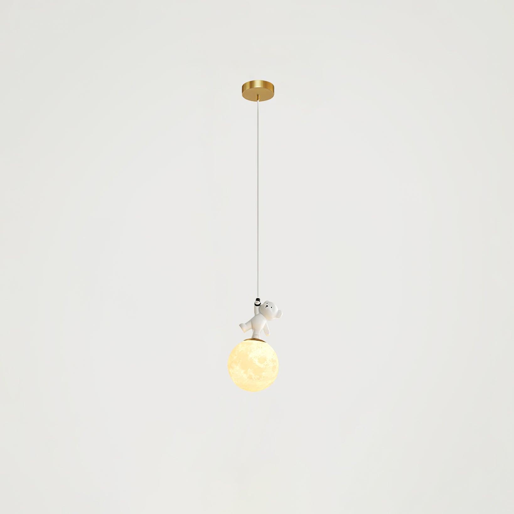 Standing Panda Pendant Light