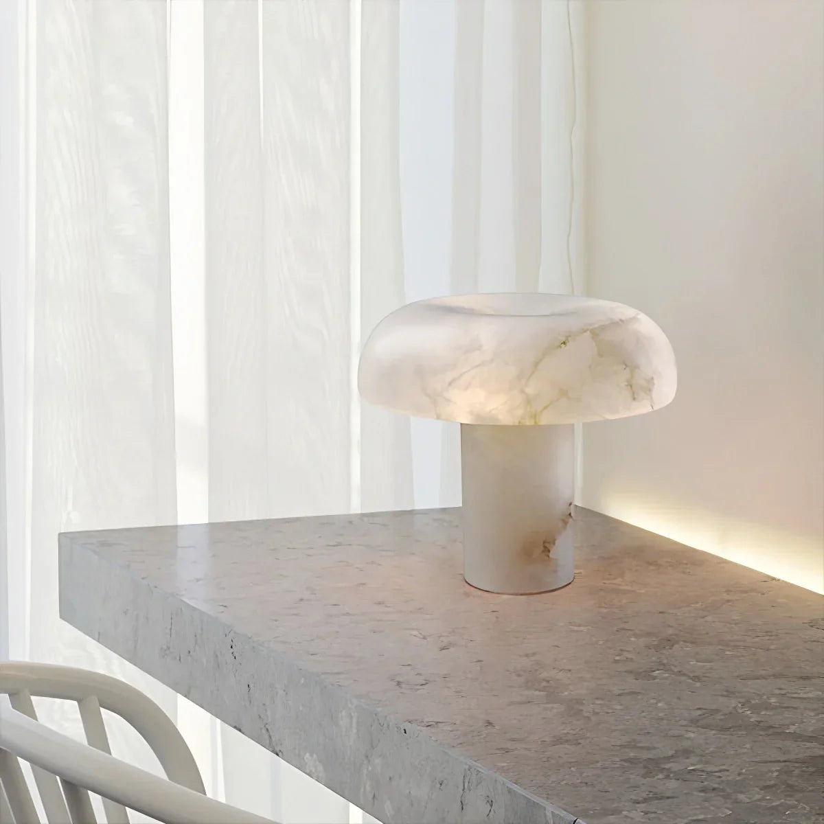 Cozino Alabaster Table Lamp