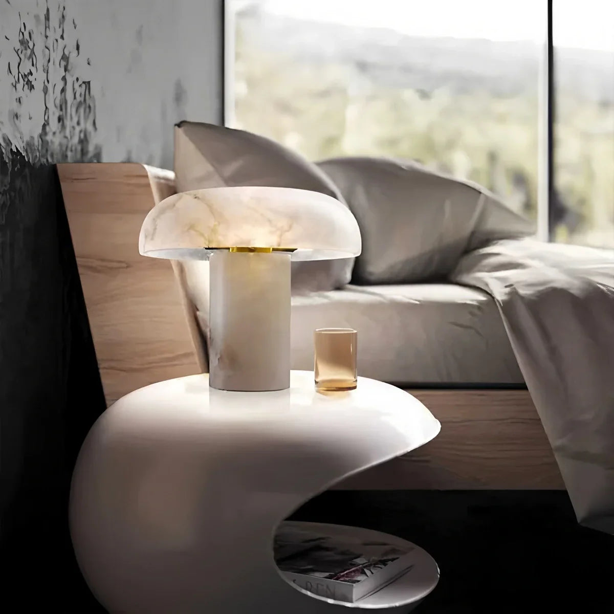 Cozino Alabaster Table Lamp