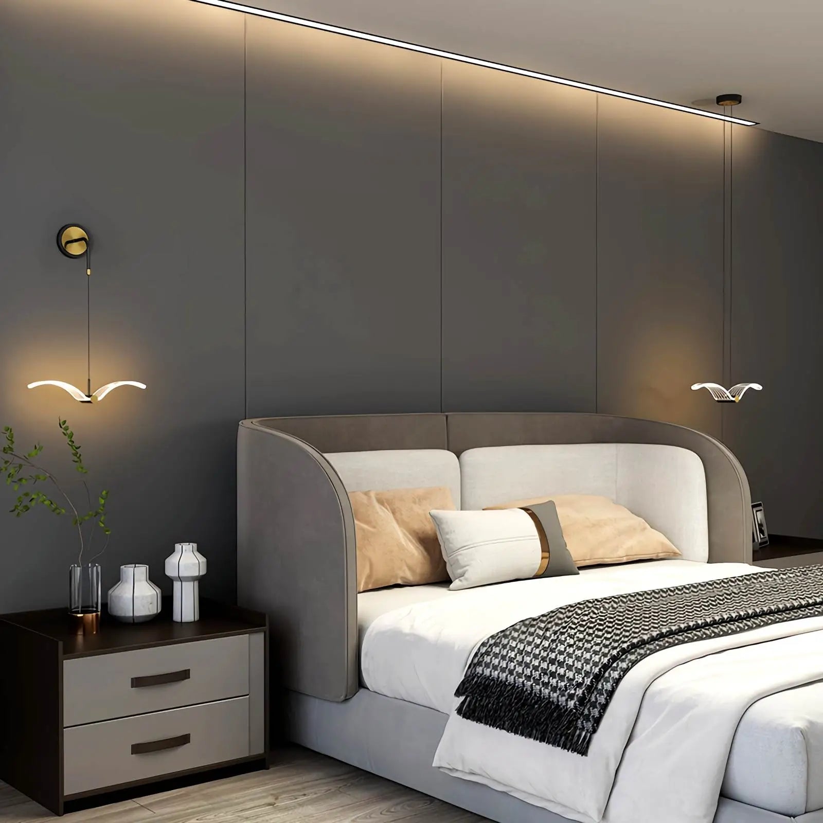 Milze Bird Wall Light