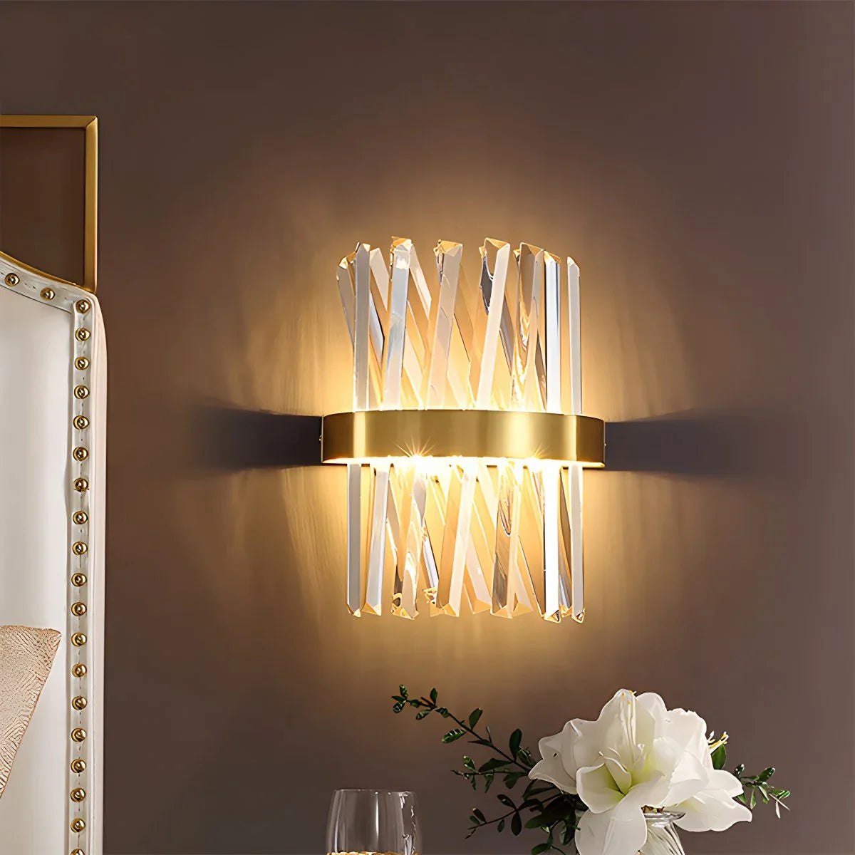Virlen Crystal Wall Light