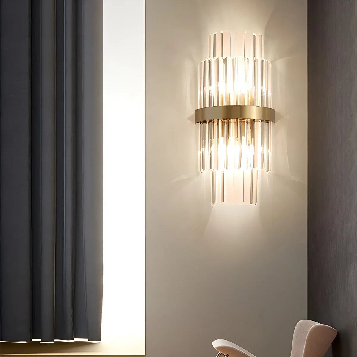 Virlen Crystal Wall Light