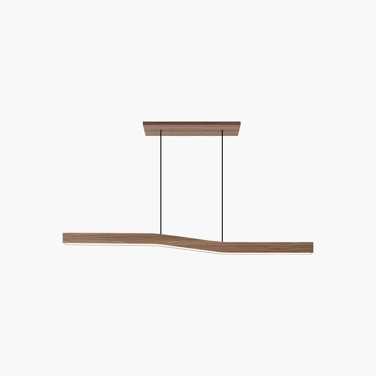Waveline Wooden Japandi Pendant Light