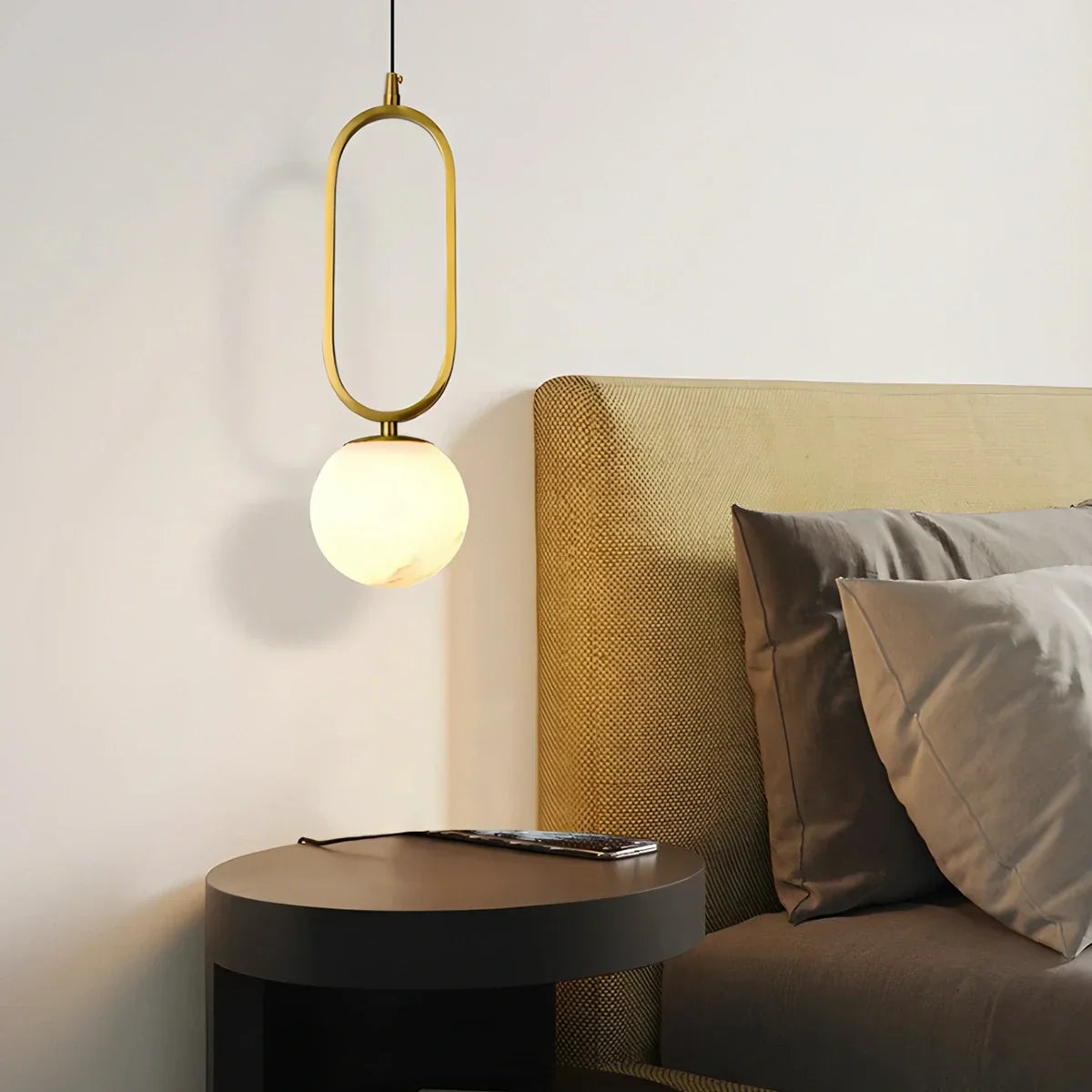 Zazelo Alabaster Pendant Light
