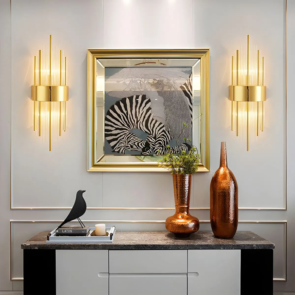 Virlen Crystal Wall Light