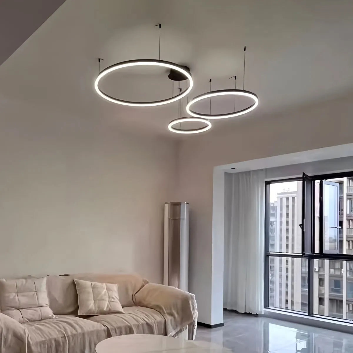 Circora Layered Ring Pendant Light